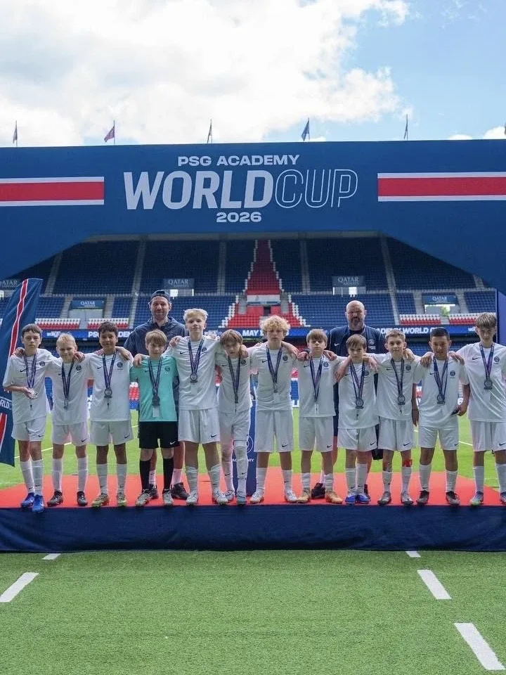 🌍 Международный опыт нашего футболиста ⚽️  Капитан школьной футбольной команды Илья, 6 «Л», в состав