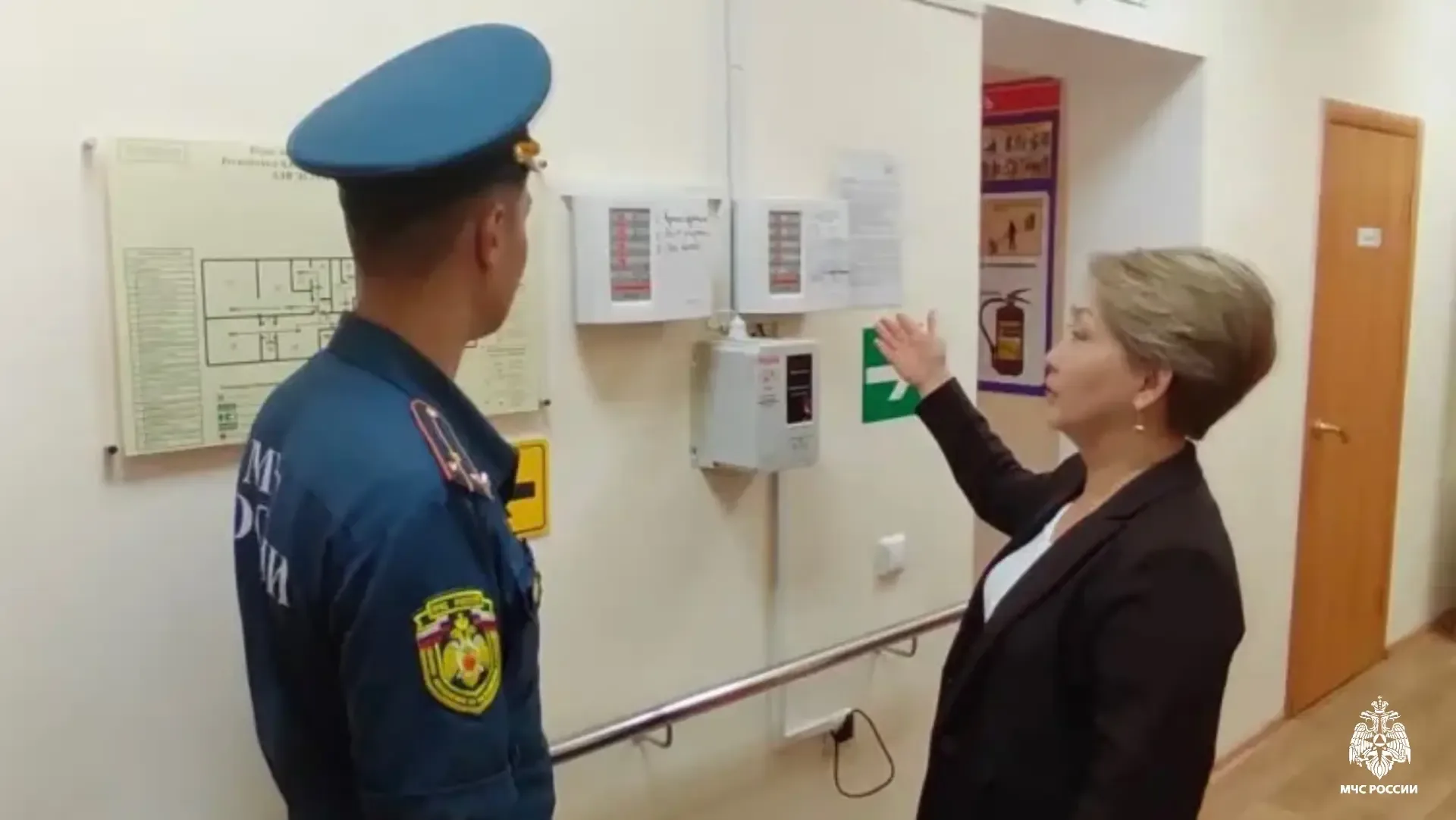 🔹Инспекторы госпожнадзора провели выездную проверку по соблюдению требований пожарной безопасности в