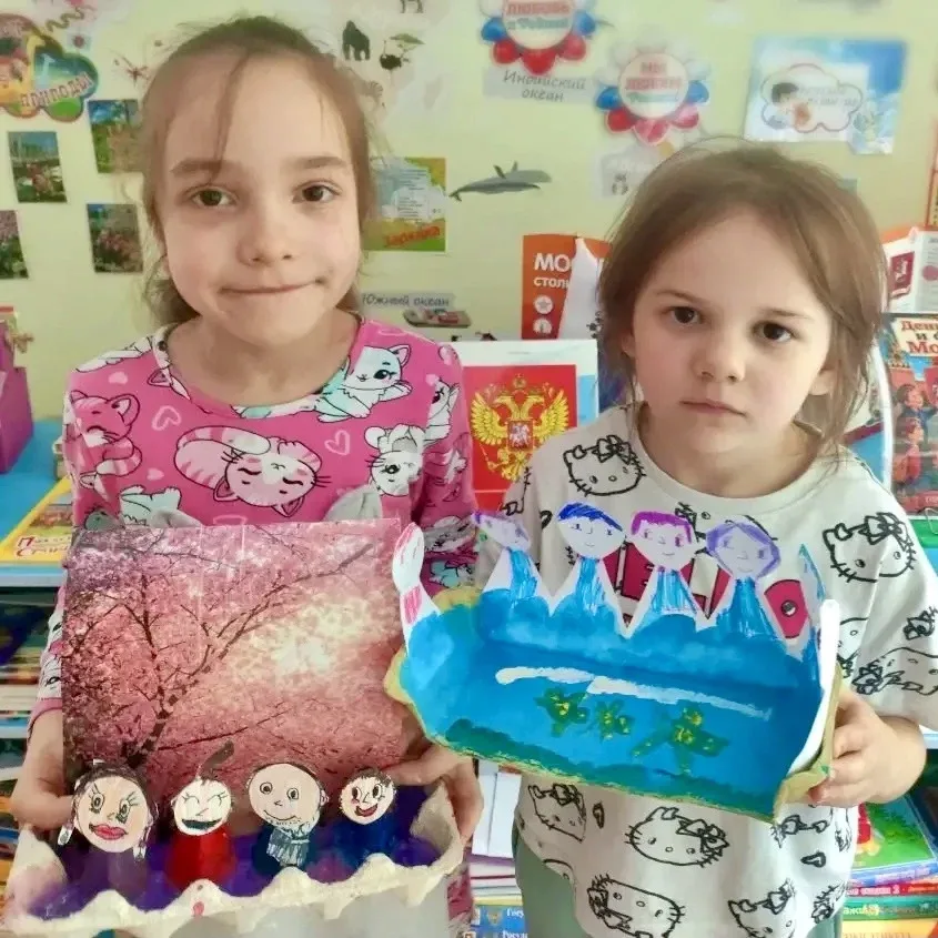 ❤️ Семья — это всё! И наши дошколята знают это точно 💫  В нашем дошкольном отделении прошла тематиче