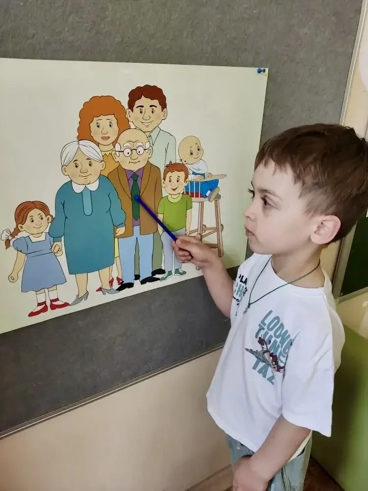 ❤️ Семья — это всё! И наши дошколята знают это точно 💫  В нашем дошкольном отделении прошла тематиче