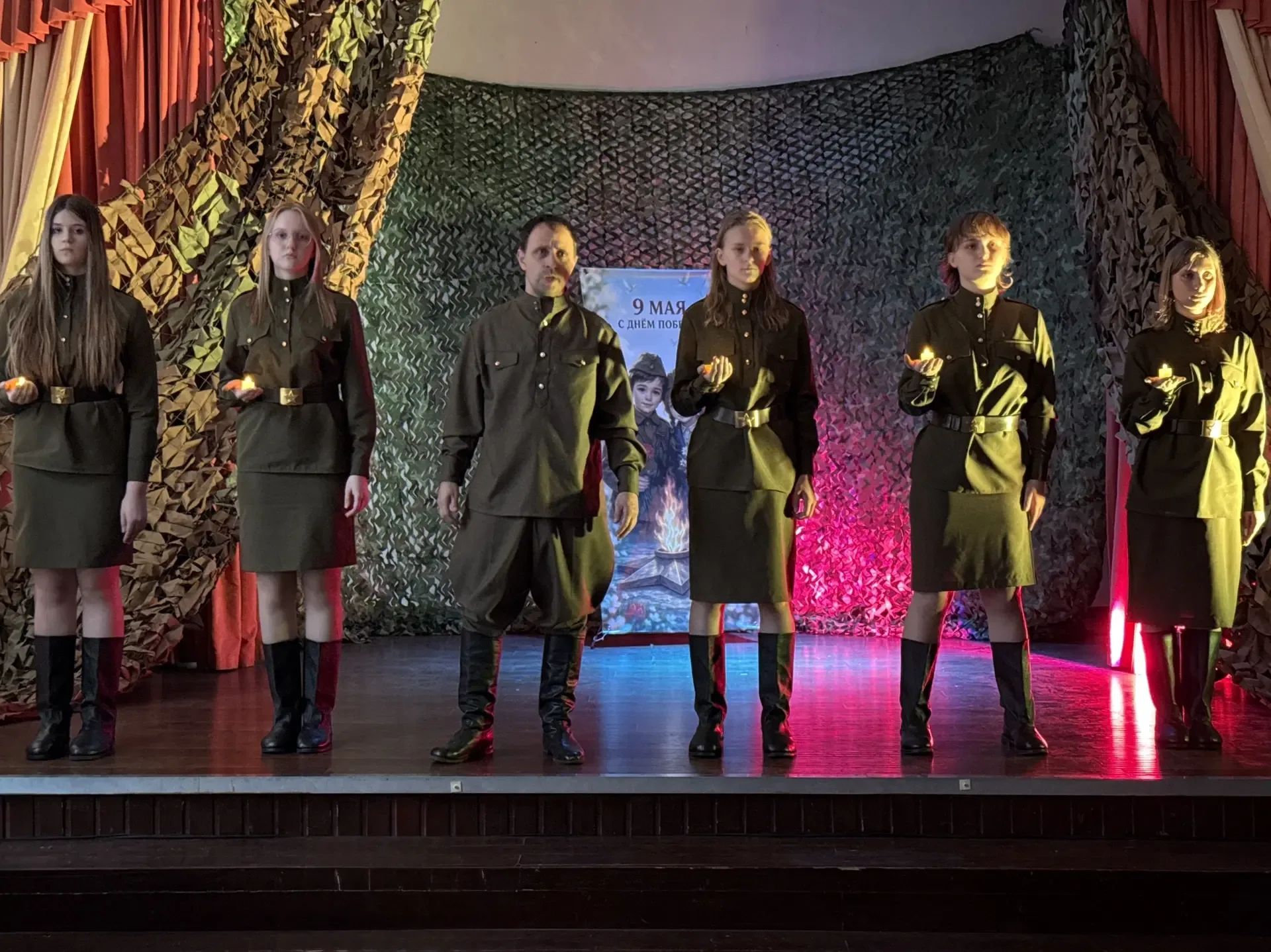 🕯️ 7 мая, в преддверии Дня Победы, в нашей школе прошел Фестиваль актерского мастерства «СВЕЧА ПАМЯТ