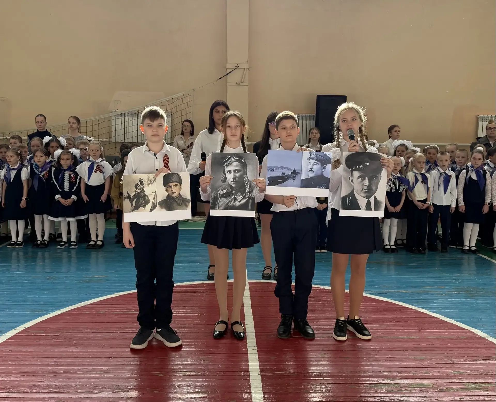 🎖️В гимназии прошла торжественная линейка, посвящённая 81-й годовщине Победы в Великой Отечественной