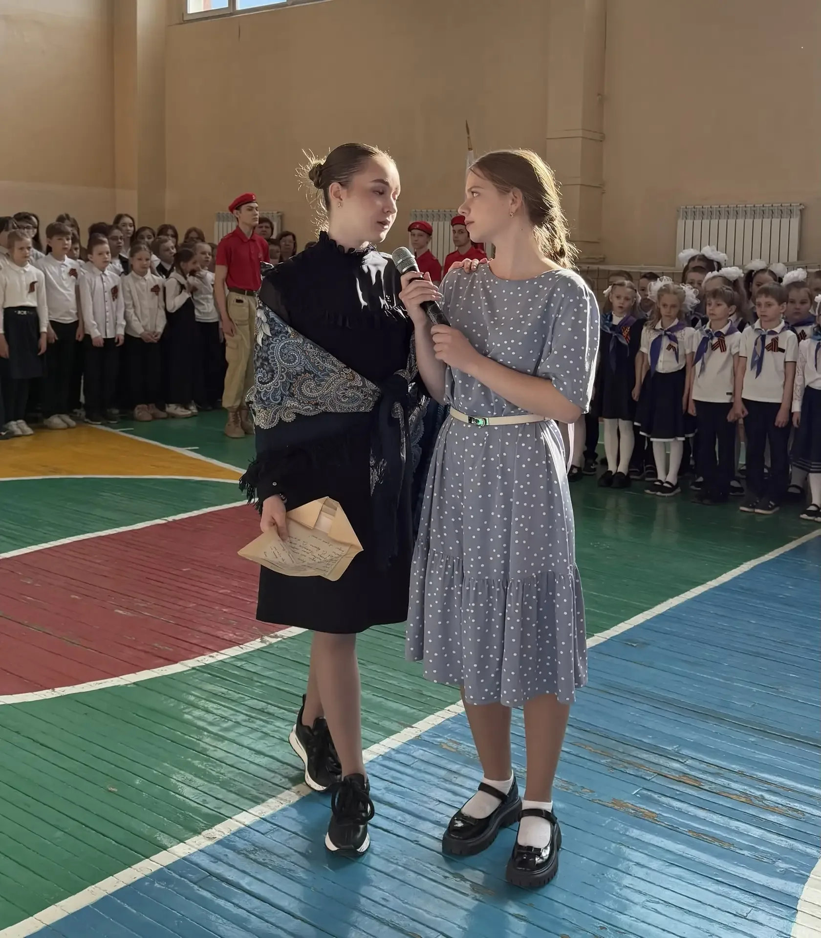 🎖️В гимназии прошла торжественная линейка, посвящённая 81-й годовщине Победы в Великой Отечественной