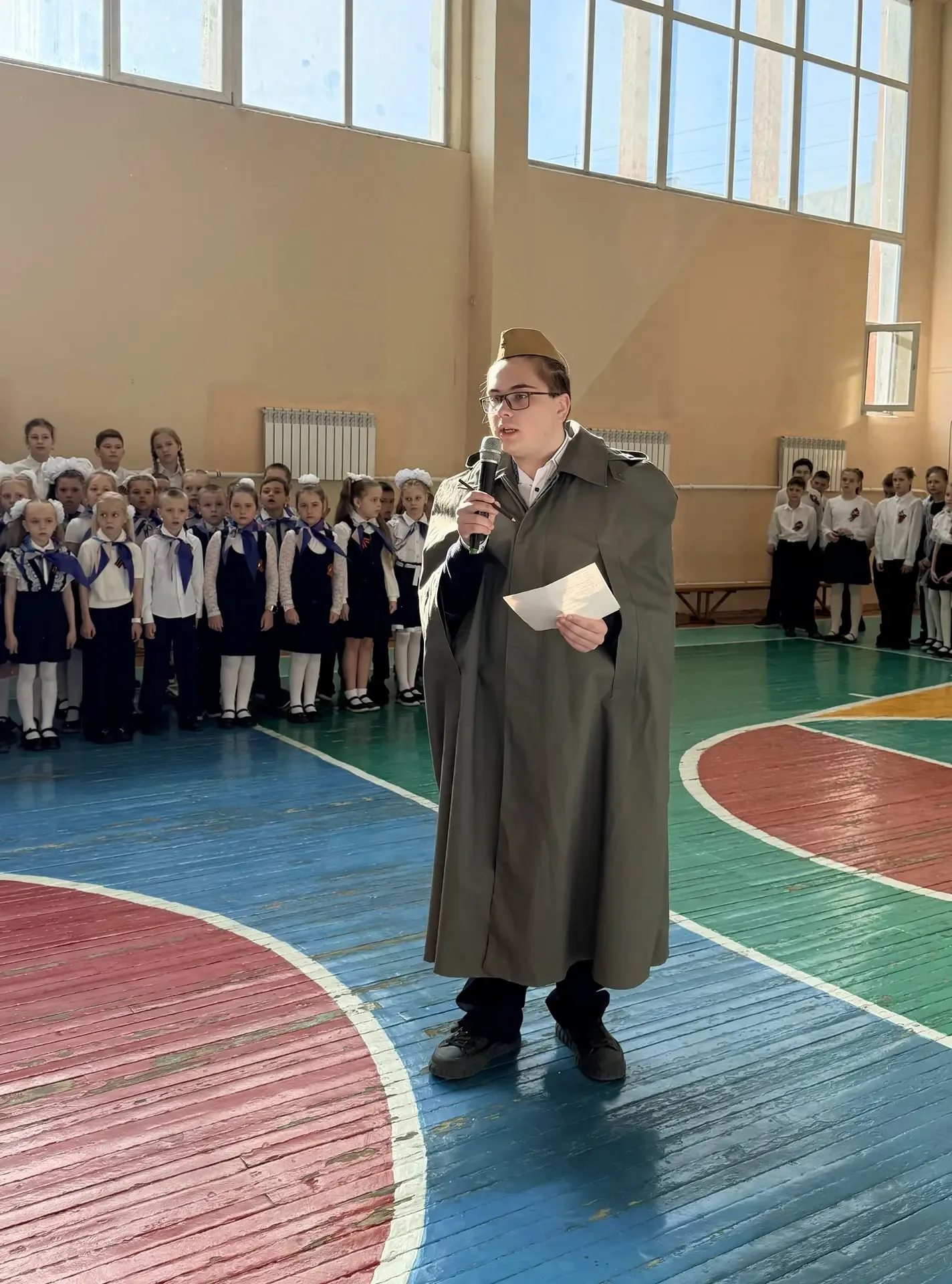 🎖️В гимназии прошла торжественная линейка, посвящённая 81-й годовщине Победы в Великой Отечественной