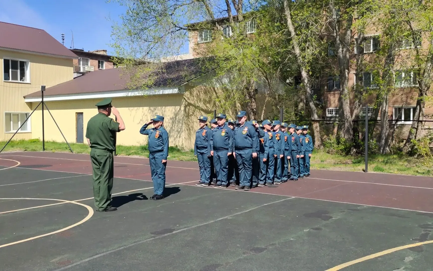 5 и 6 мая в МБОУ «СОШ № 18» прошло итоговое школьное мероприятие для обучающихся кадетских классов «
