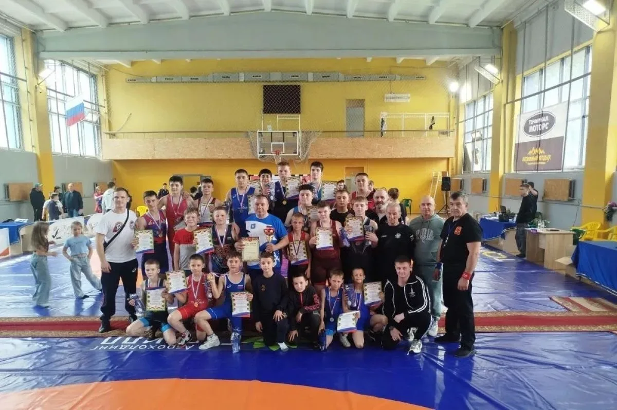 🤼‍♂️ В Бийске прошли соревнования по греко-римской борьбе в зачёт 46-й краевой Спартакиады спортвных