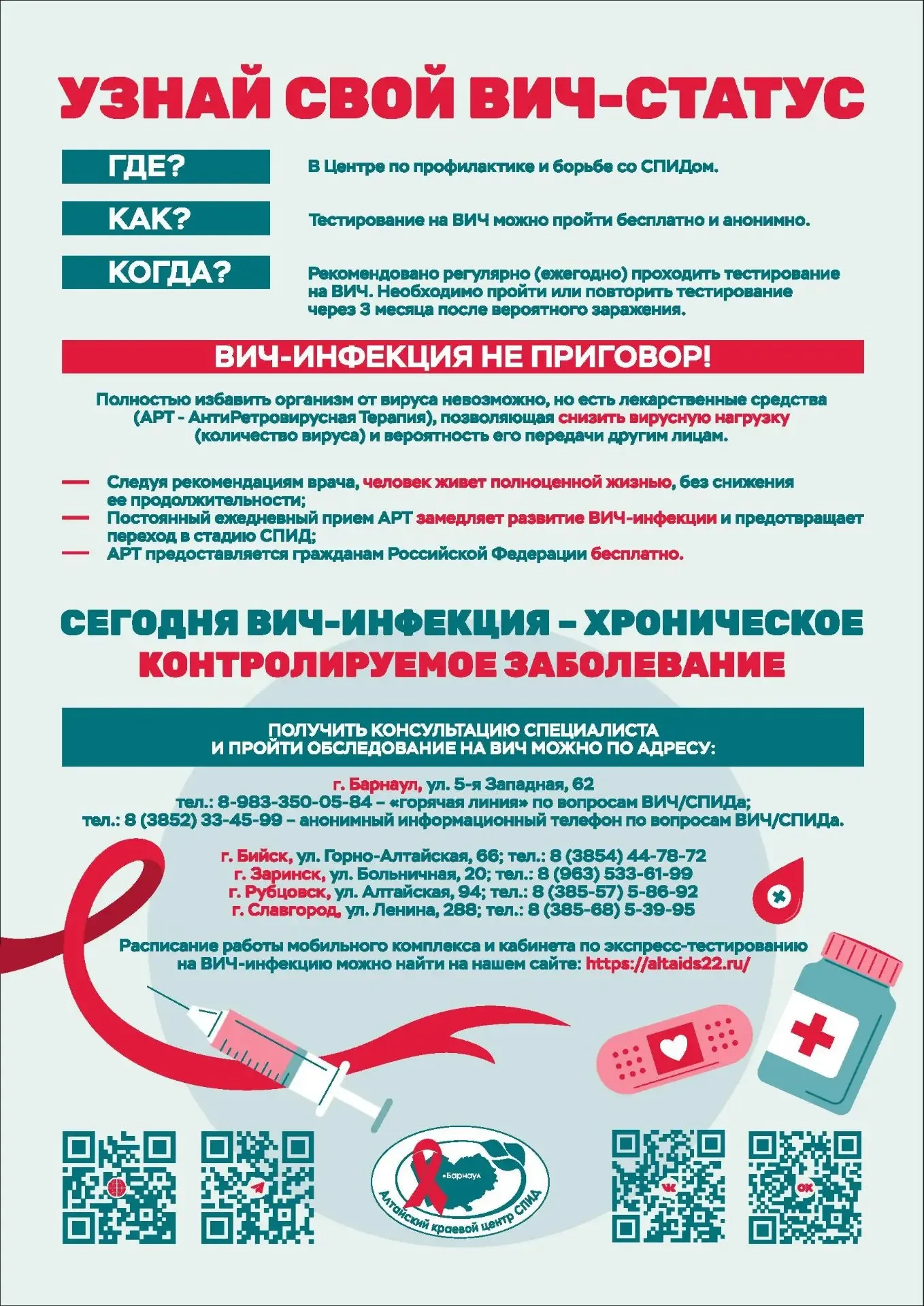 ВИЧ - не приговор!