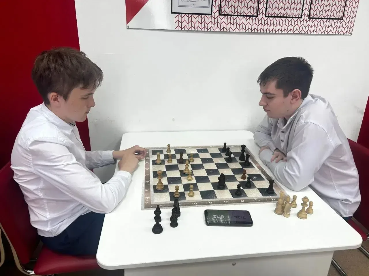 Шахматный турнир♟️  ✨18 мая 2026  шахматисты МАОУ «СОШ № 4 им. Е.А. Жданова» г. Колпашево встречали 