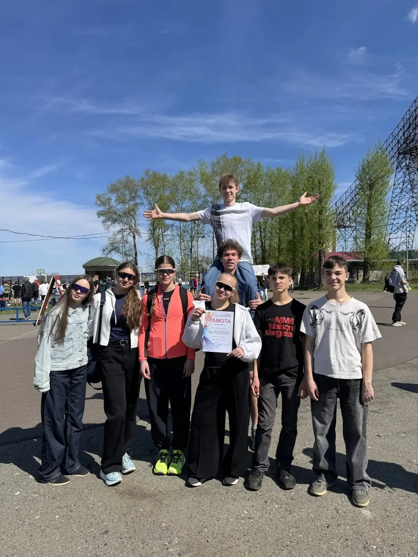 🥇 Победа - наша! 🥇  Сегодня на легкоатлетическом кроссе наши спортсмены показали настоящий командный