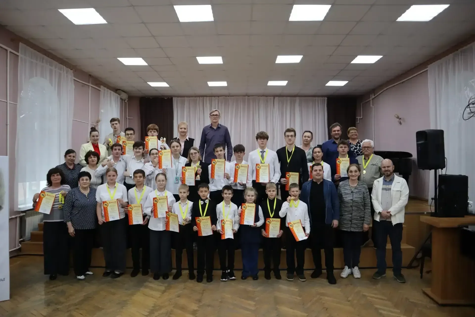 🪗 В детской музыкальной школе №1 им. Г.В. Свиридова состоялся VII Межзональный конкурс исполнителей 