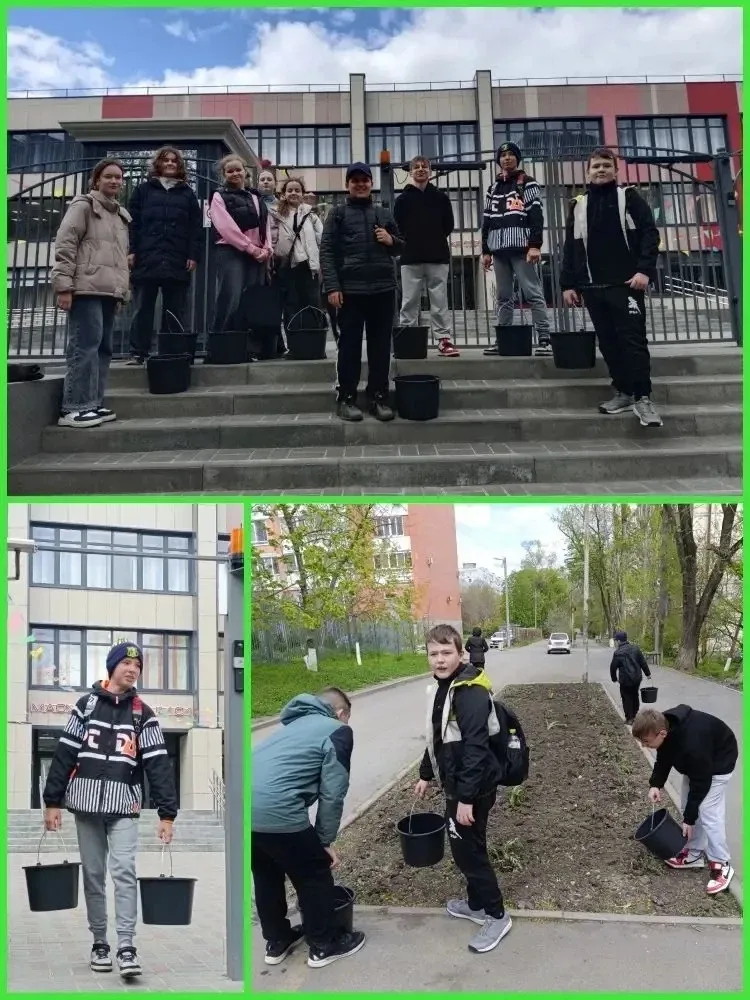 Наши экологи снова на связи! 🌿💧 Сегодня наши неутомимые защитники природы взяли на себя важную мисси