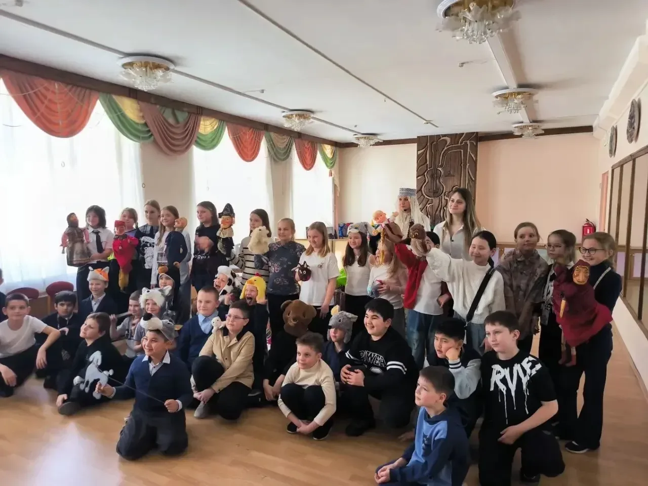 Когда оживают сказки…   🎭 В нашей школе случилось особенное событие: к нам приехал Московский госуда