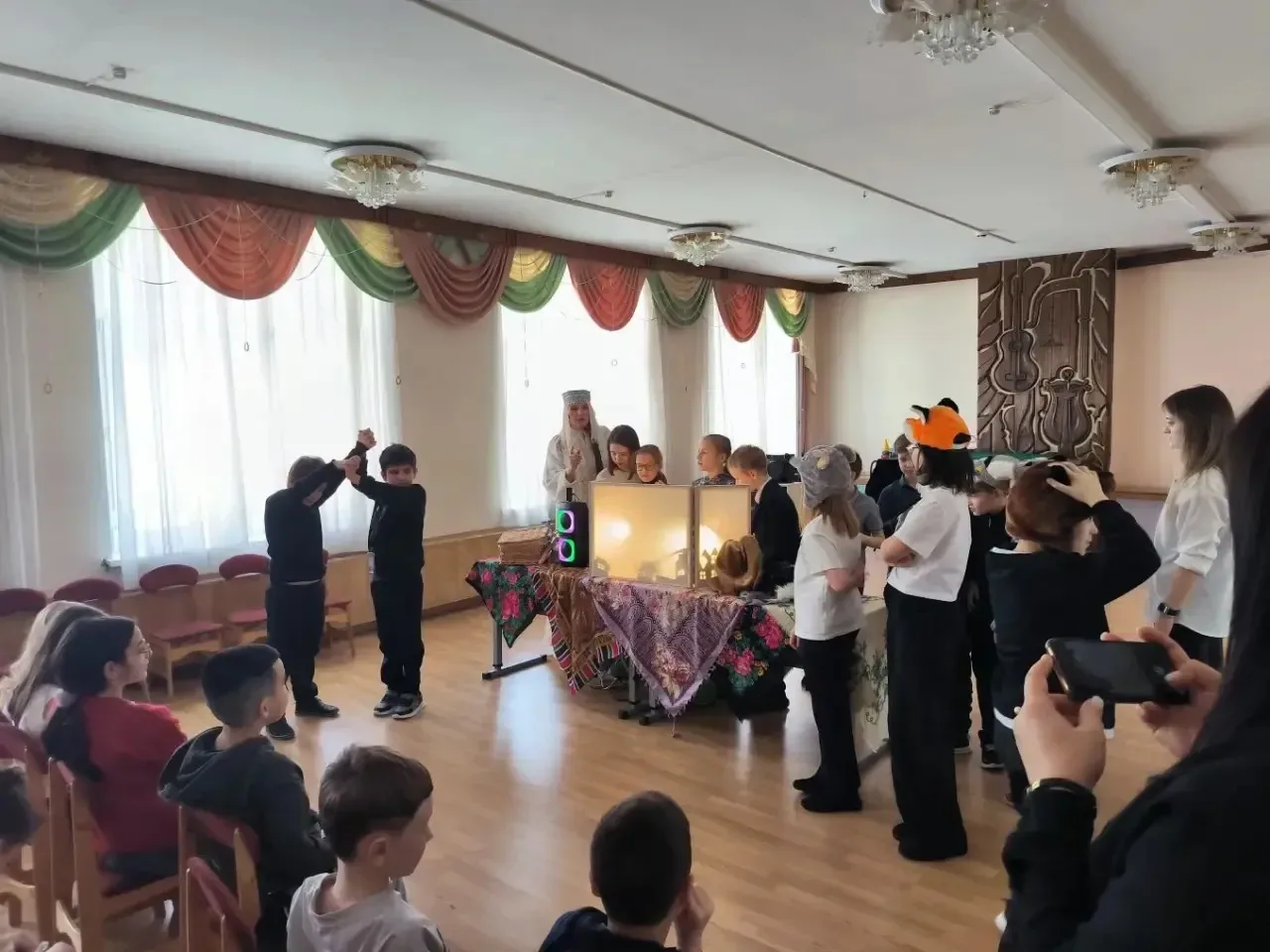 Когда оживают сказки…   🎭 В нашей школе случилось особенное событие: к нам приехал Московский госуда
