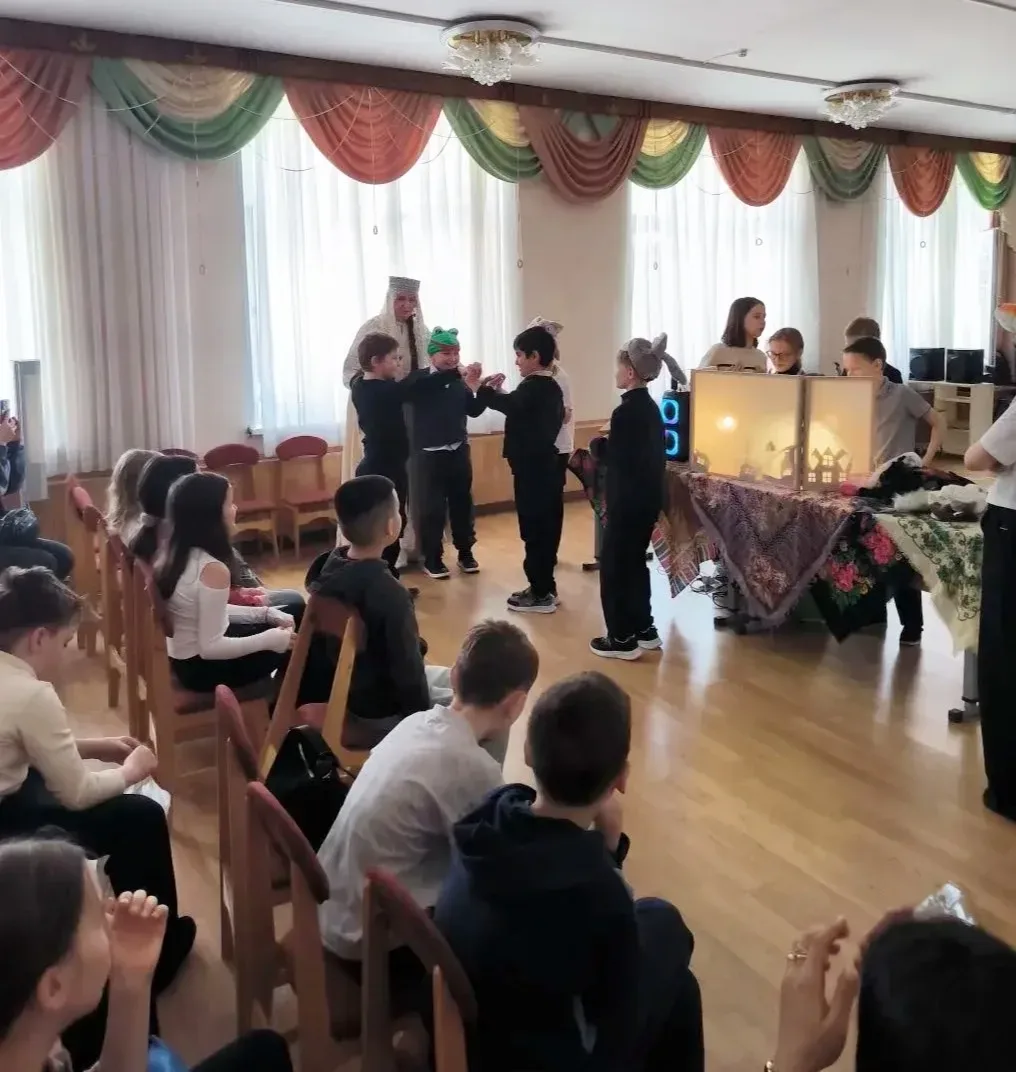 Когда оживают сказки…   🎭 В нашей школе случилось особенное событие: к нам приехал Московский госуда