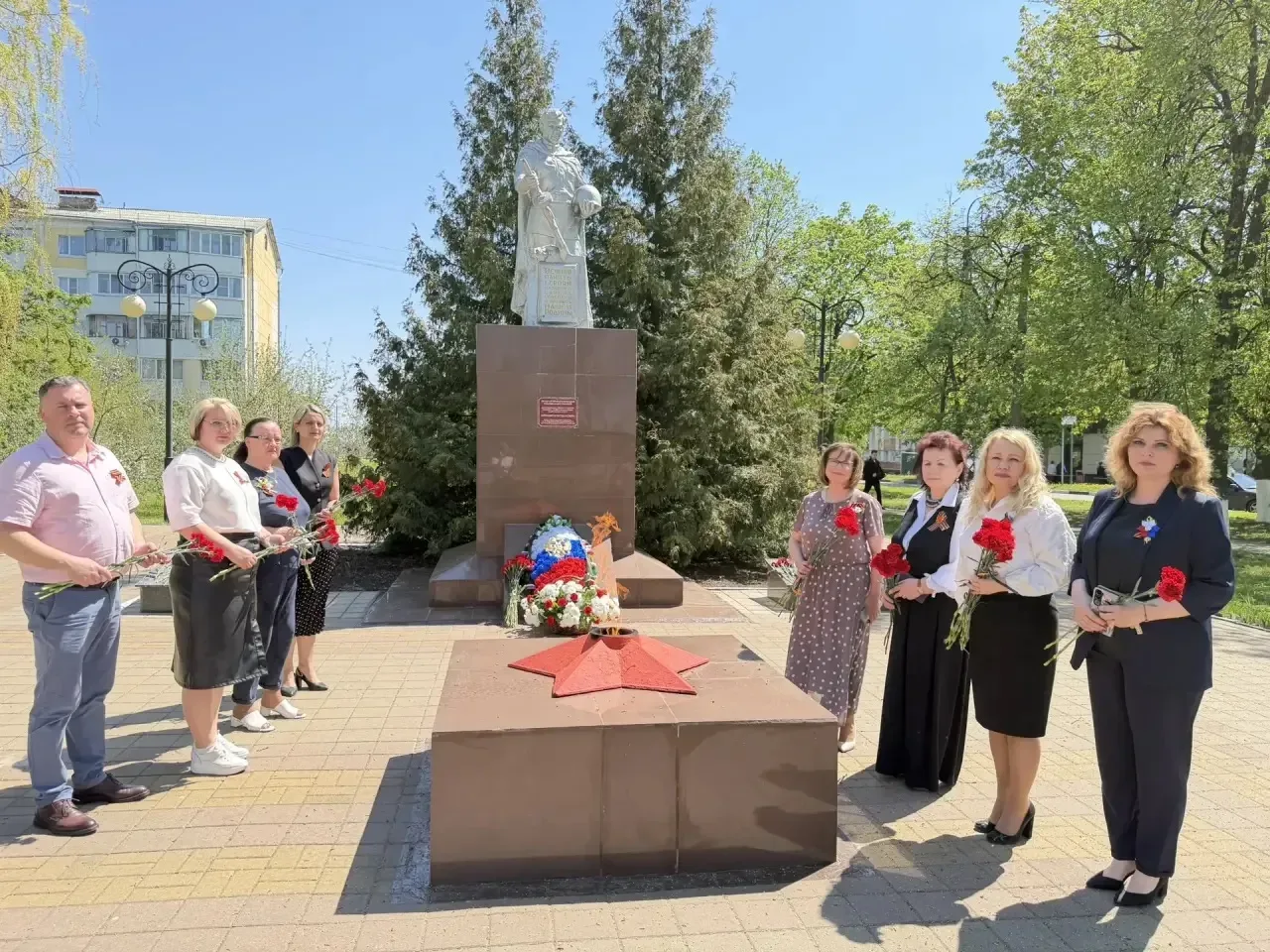 Сегодня, в преддверии 81 -й годовщины со дня Победы в Великой Отечественной войне, администрация Май