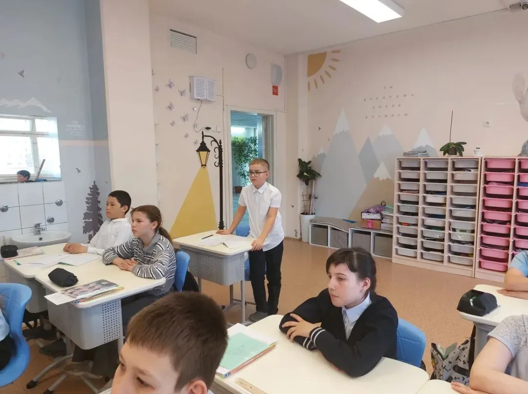 История славянской письменности: урок‑викторина в школе № 3 📚✨  24 мая отмечается День славянской пи