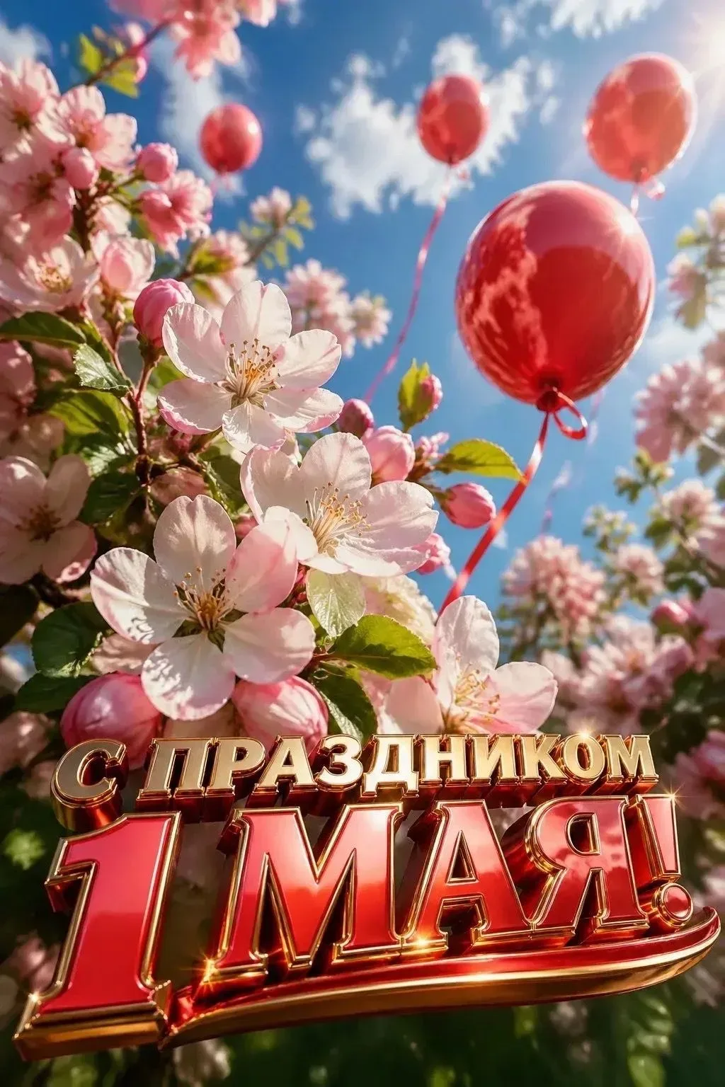 Уважаемые коллеги, дорогие ученики и родители!  От всей души поздравляю вас с 1 Мая — Днём весны и т