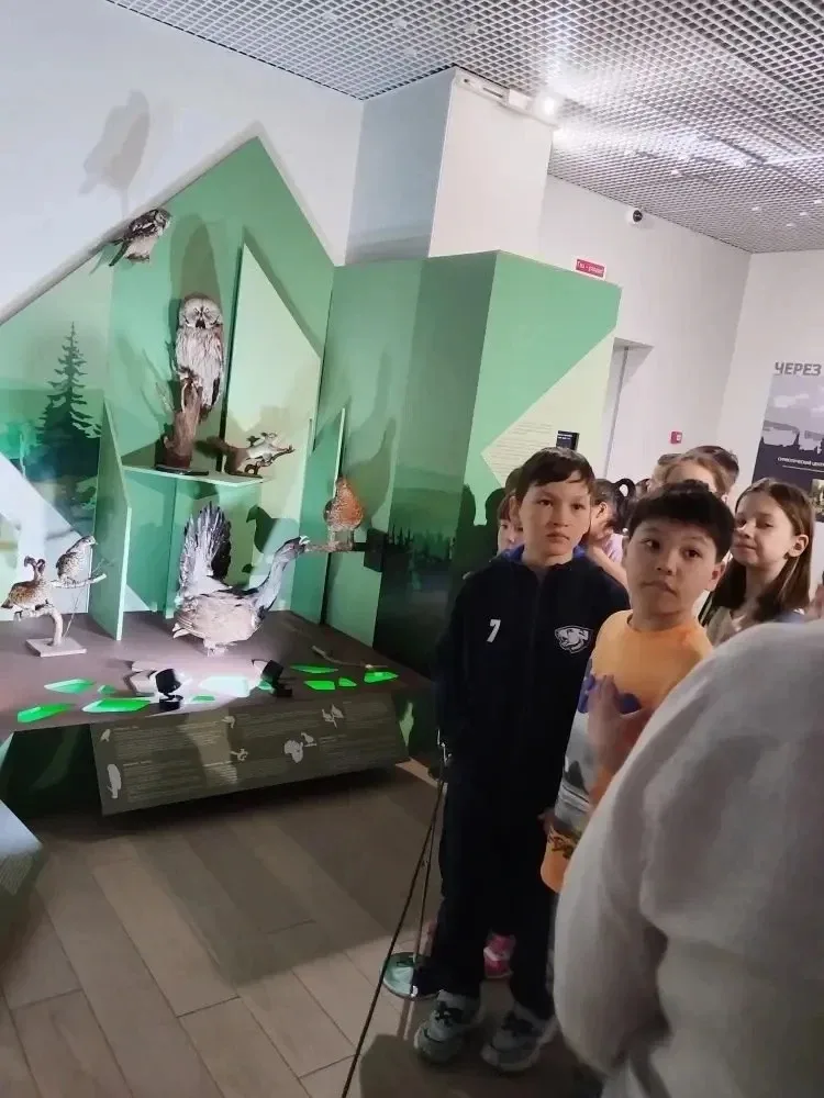 Увлекательное путешествие в мир птиц: экскурсия 2 «А» класса в музей имени Ивана Шемановского 🦜🦉  Се