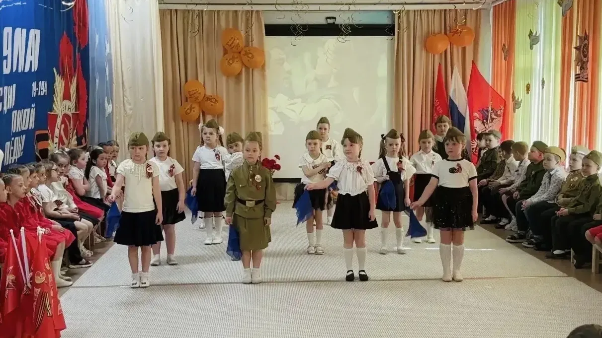 Праздничные мероприятия, посвящённые Дню Победы  ☑️В наших дошкольных учреждениях прошли тёплые и тр