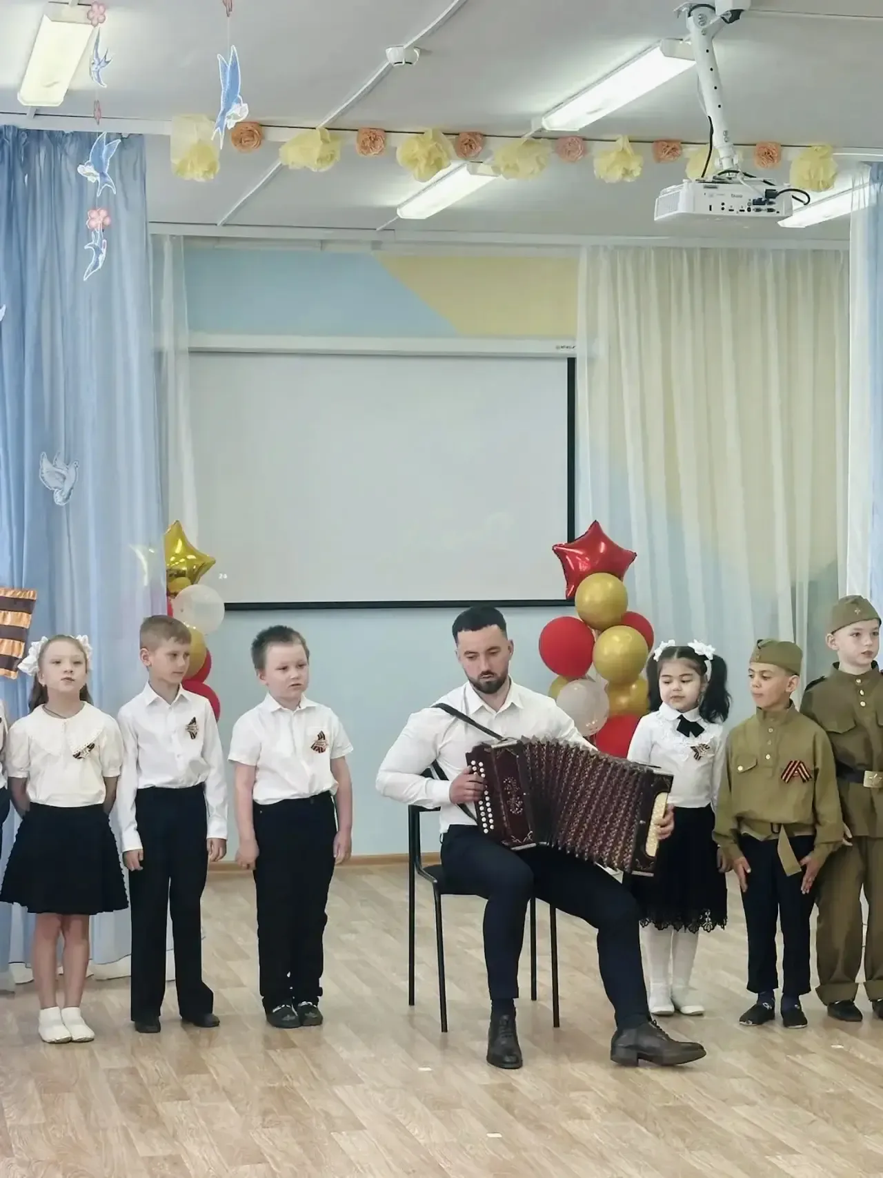 Праздничные мероприятия, посвящённые Дню Победы  ☑️В наших дошкольных учреждениях прошли тёплые и тр