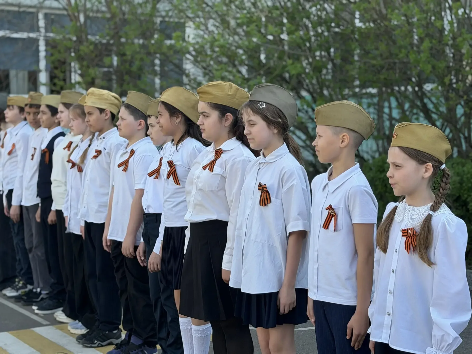 СМОТР СТРОЯ И ПЕСНИ  🎗 Эта предпраздничная неделя была насыщена патриотическими событиями. Традицион