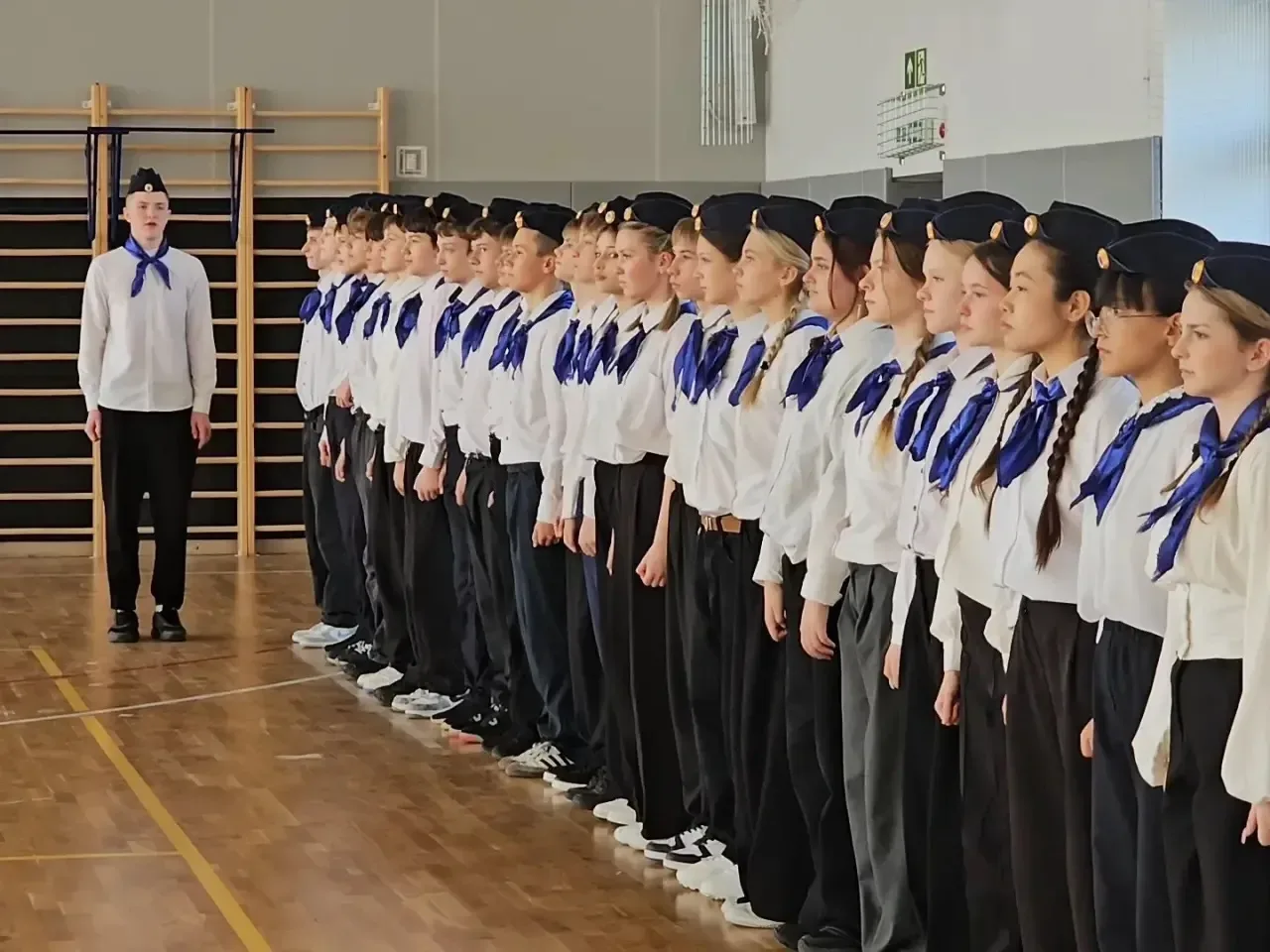 СМОТР СТРОЯ И ПЕСНИ  🎗 Эта предпраздничная неделя была насыщена патриотическими событиями. Традицион