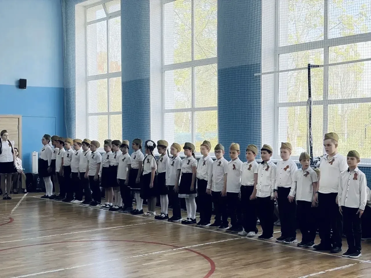 СМОТР СТРОЯ И ПЕСНИ  🎗 Эта предпраздничная неделя была насыщена патриотическими событиями. Традицион