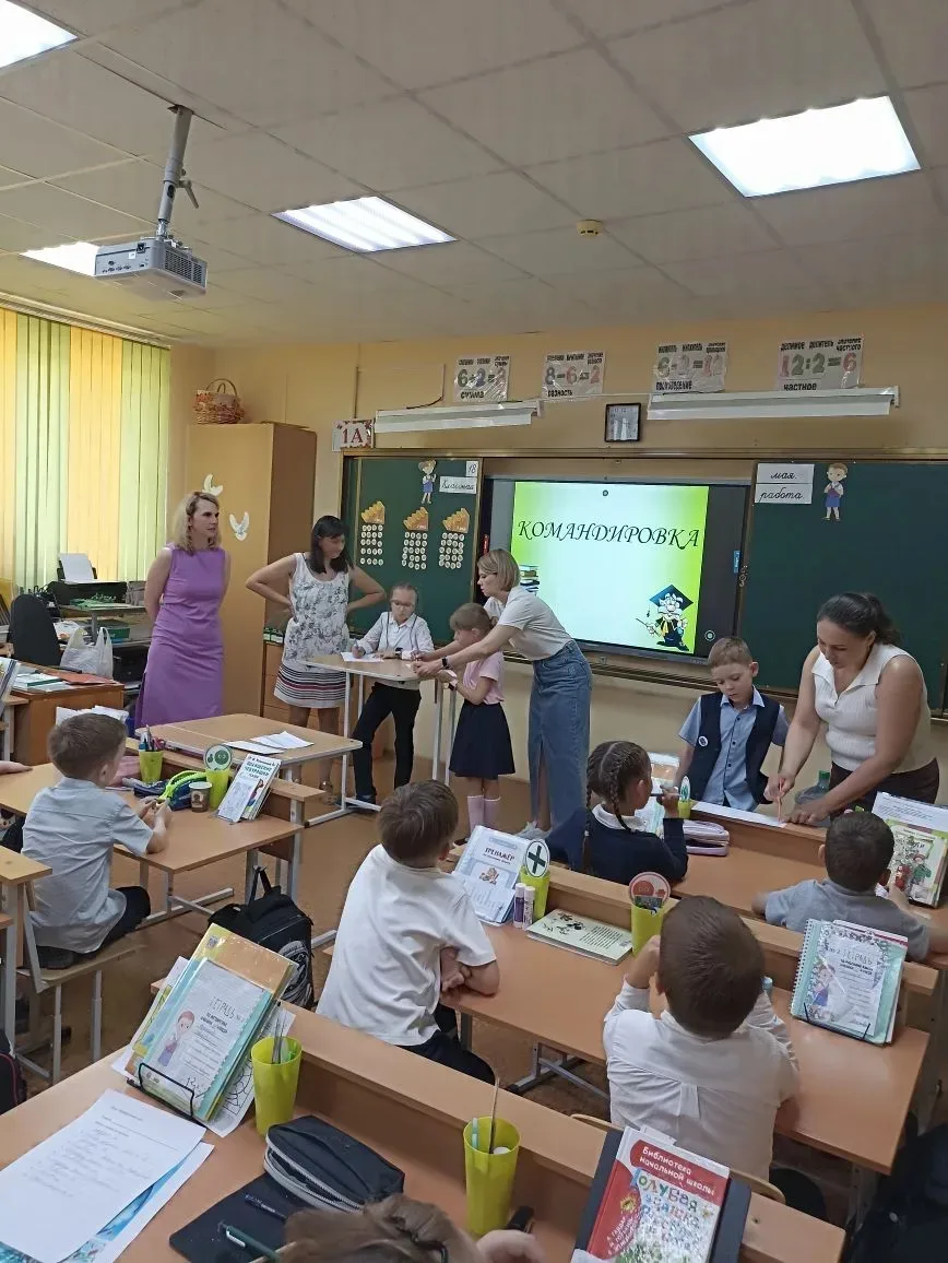 18 мая  в 1 "А" классе прошла интеллектуальная викторина, организованная в рамках воспитательной раб