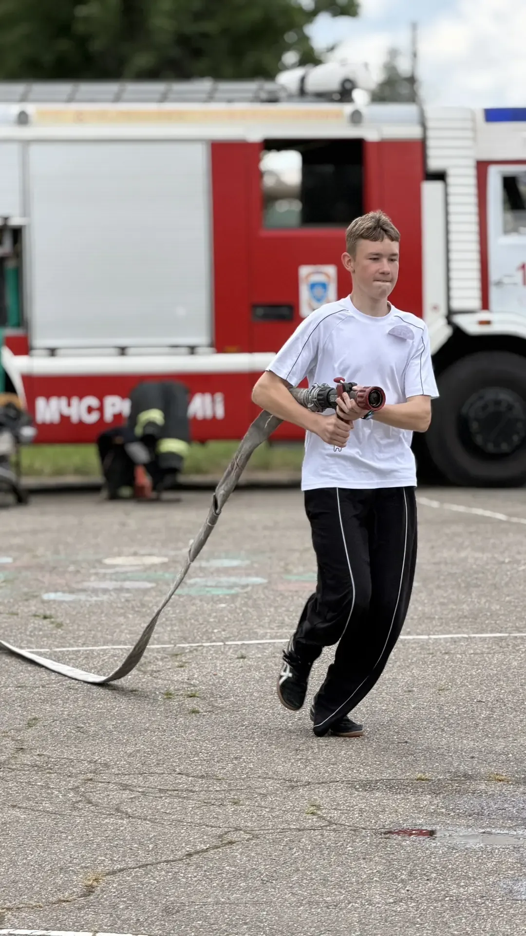 👨‍🚒Наша команда « Ковалевцы» заняла 2 место в соревнованиях « Дружин юных пожарных» 🧑‍🚒⭐️‼️