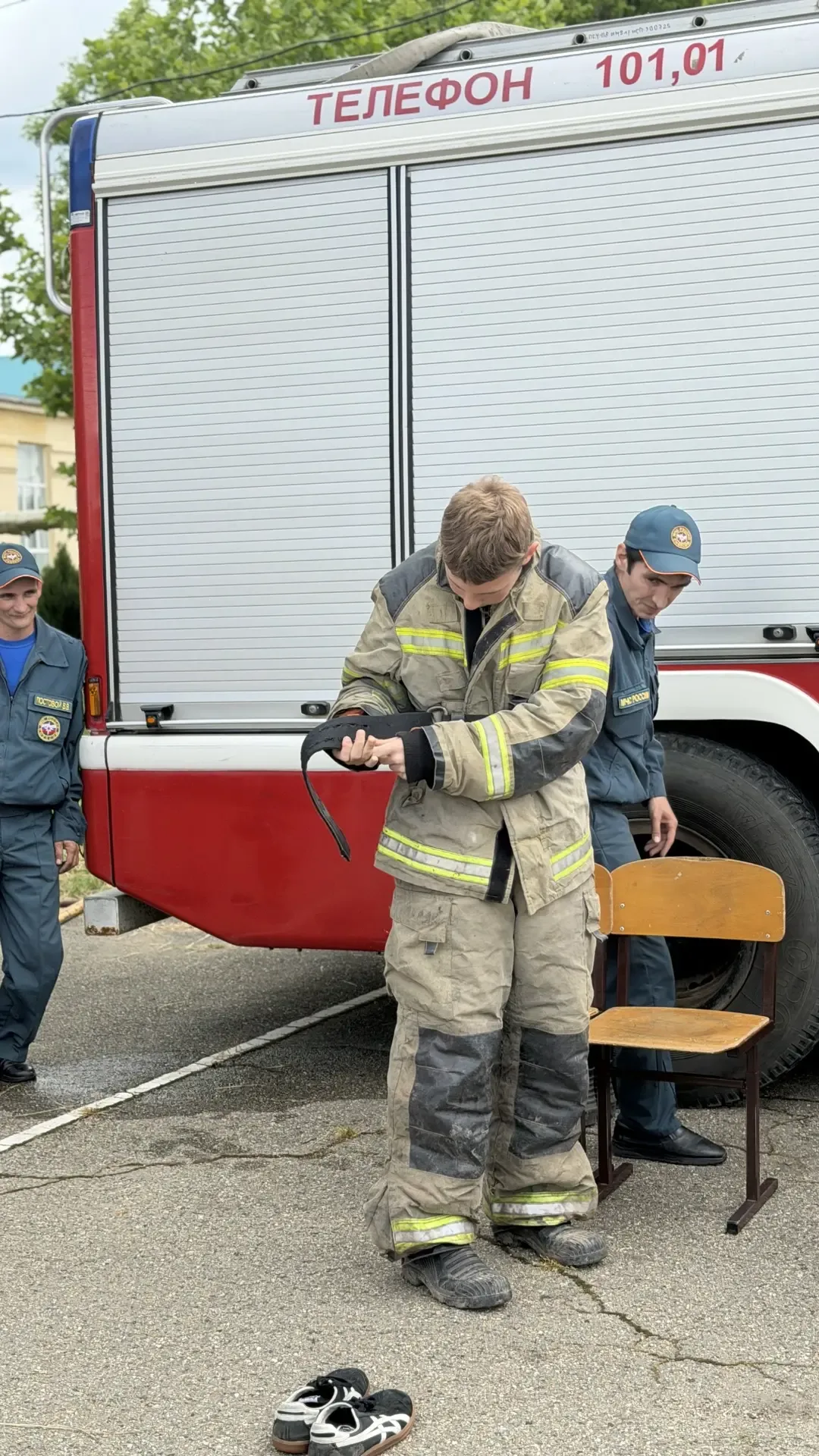 👨‍🚒Наша команда « Ковалевцы» заняла 2 место в соревнованиях « Дружин юных пожарных» 🧑‍🚒⭐️‼️