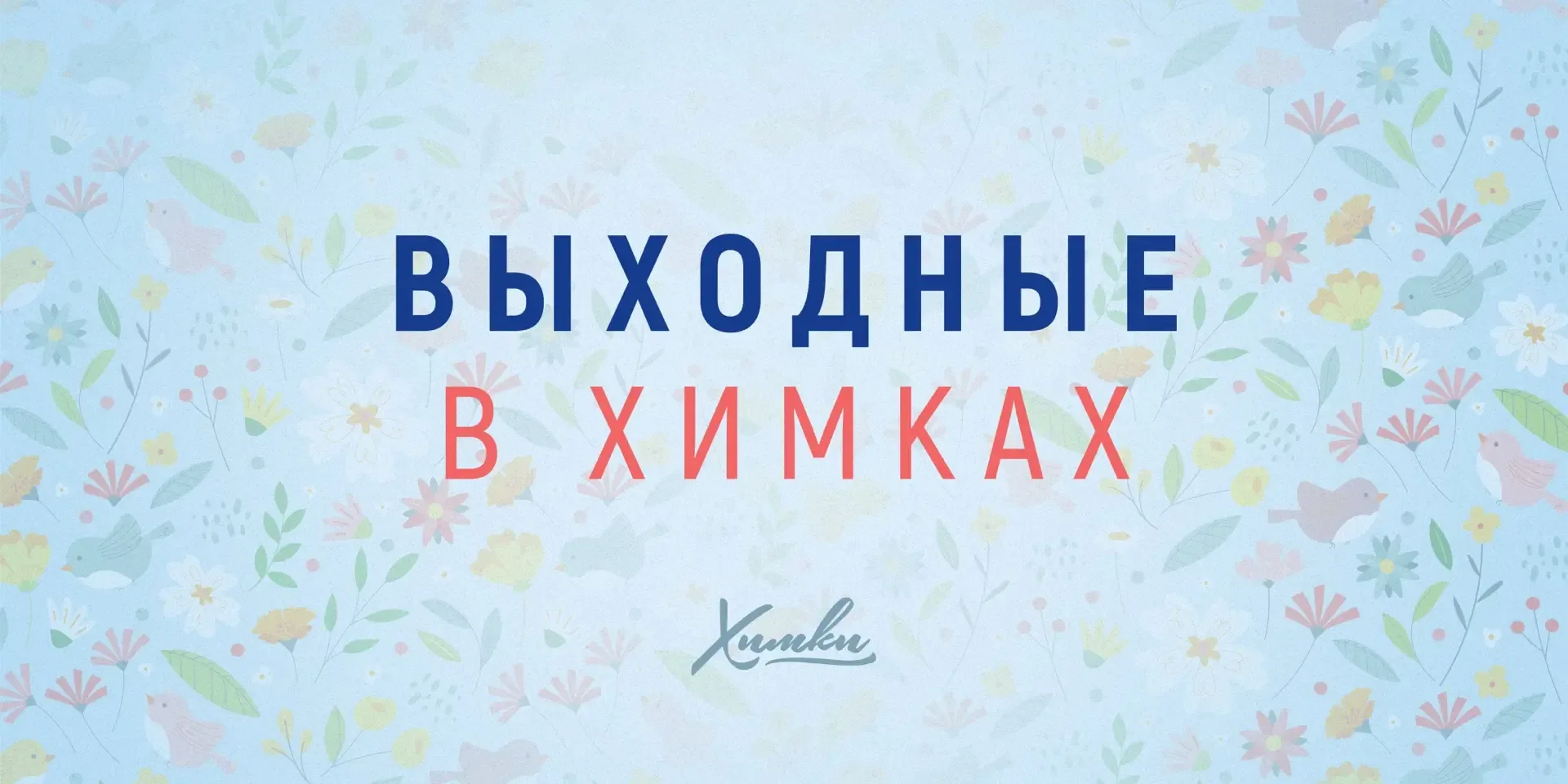 Выходные в Химках: афиша мероприятий  В эти выходные в городе пройдут культурные и спортивные активн
