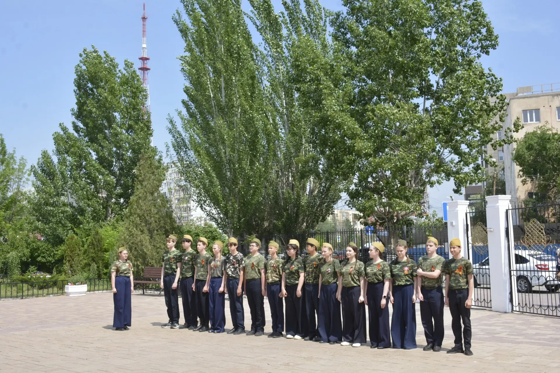👨‍✈️Вчера  в нашей школе прошёл традиционный смотр строя и песни — яркое и трогательное мероприятие,