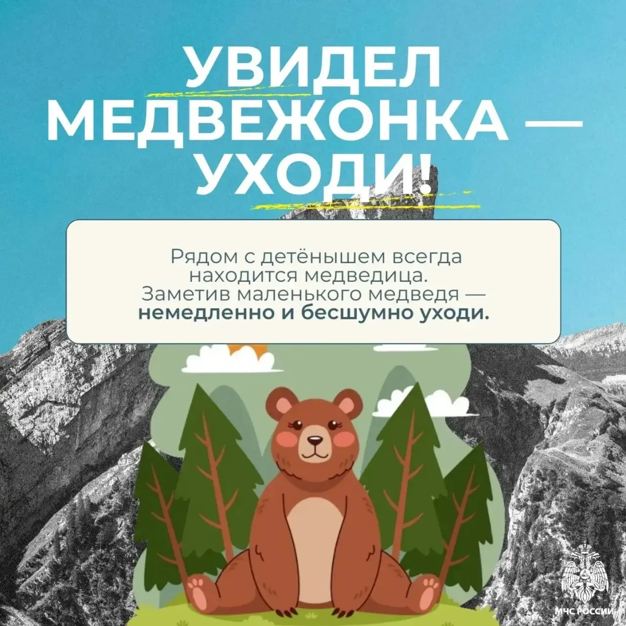 🐻Встреча с медведем - редкое, но крайне опасное событие  Оно способно застать врасплох любого турист