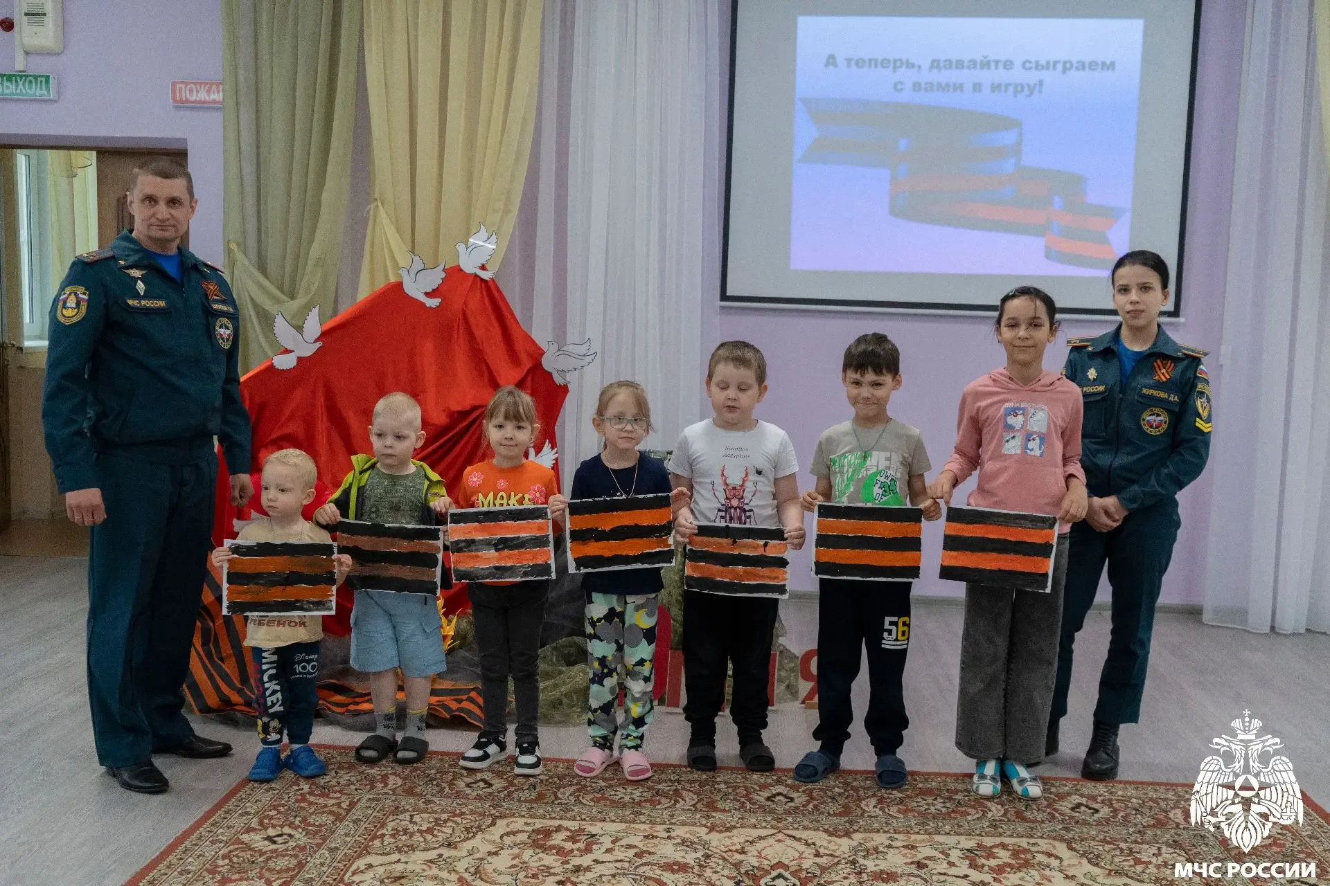 ☀️ «Солнышко» засияло ярче в День Победы!   ▶️ В Ивановском специальном (коррекционном) детском доме