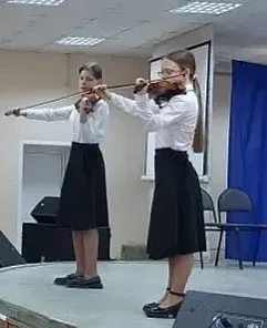 🎶 12 мая в гостях у нашей школы побывали учащиеся и преподаватели Детская музыкальная  школа №9.  На