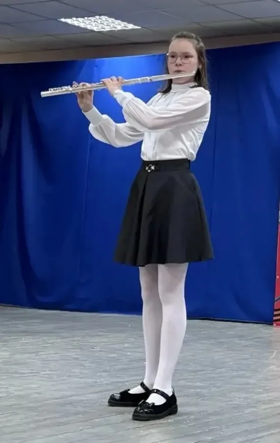 🎶 12 мая в гостях у нашей школы побывали учащиеся и преподаватели Детская музыкальная  школа №9.  На
