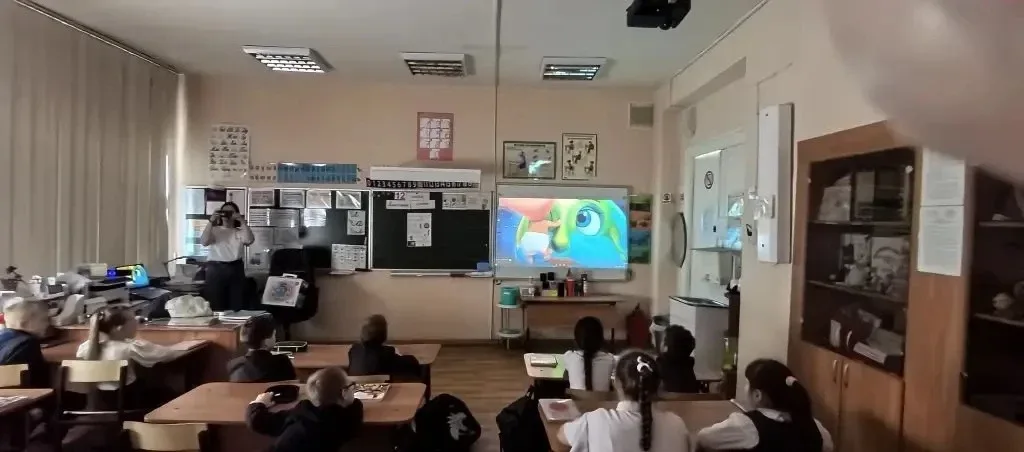 🌱 В рамках модуля «Успех» и Недели будущего во 2 Б и 1 А классе прошёл экологический квест «Берегите