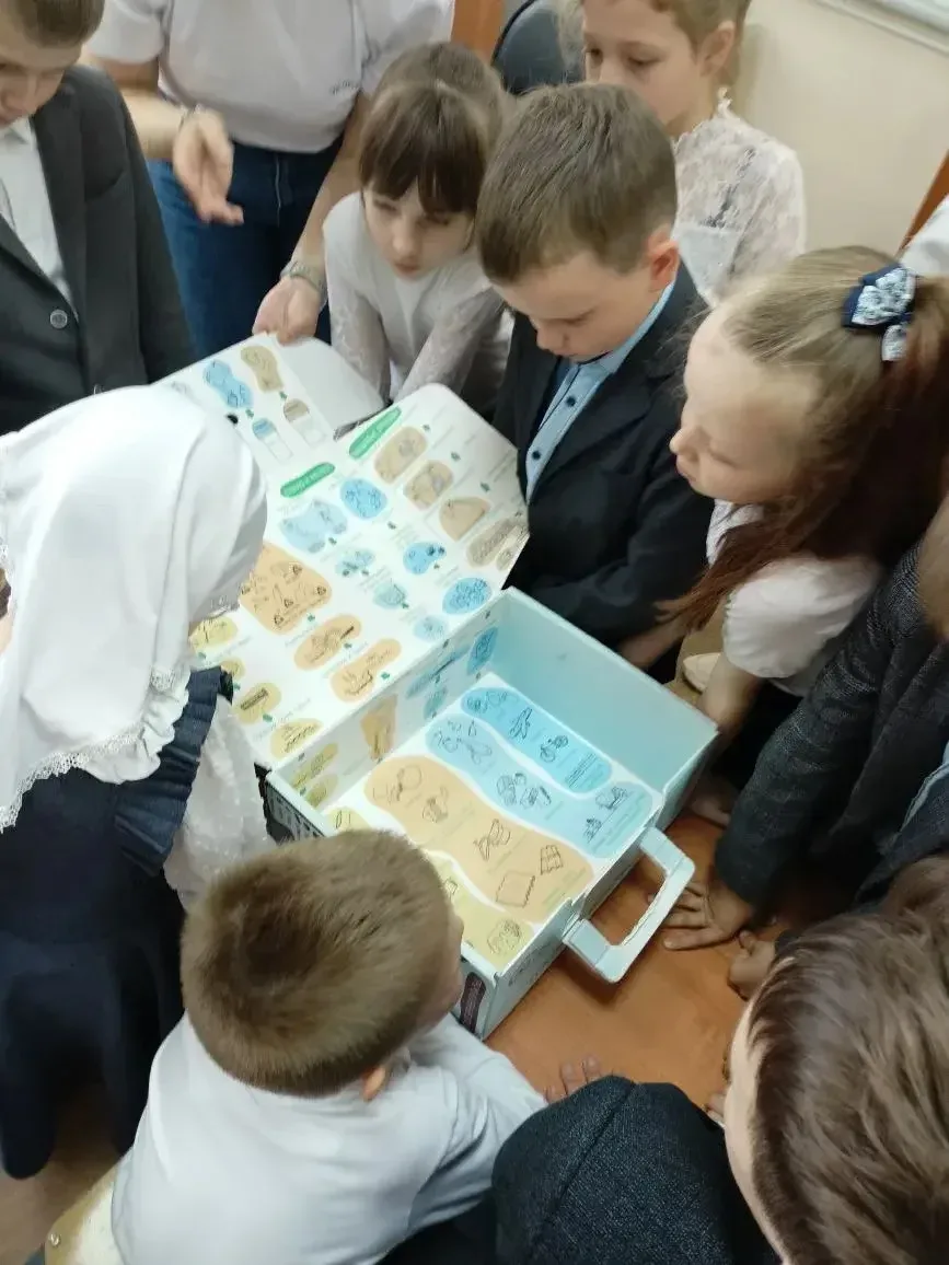 🌱 В рамках модуля «Успех» и Недели будущего во 2 Б и 1 А классе прошёл экологический квест «Берегите