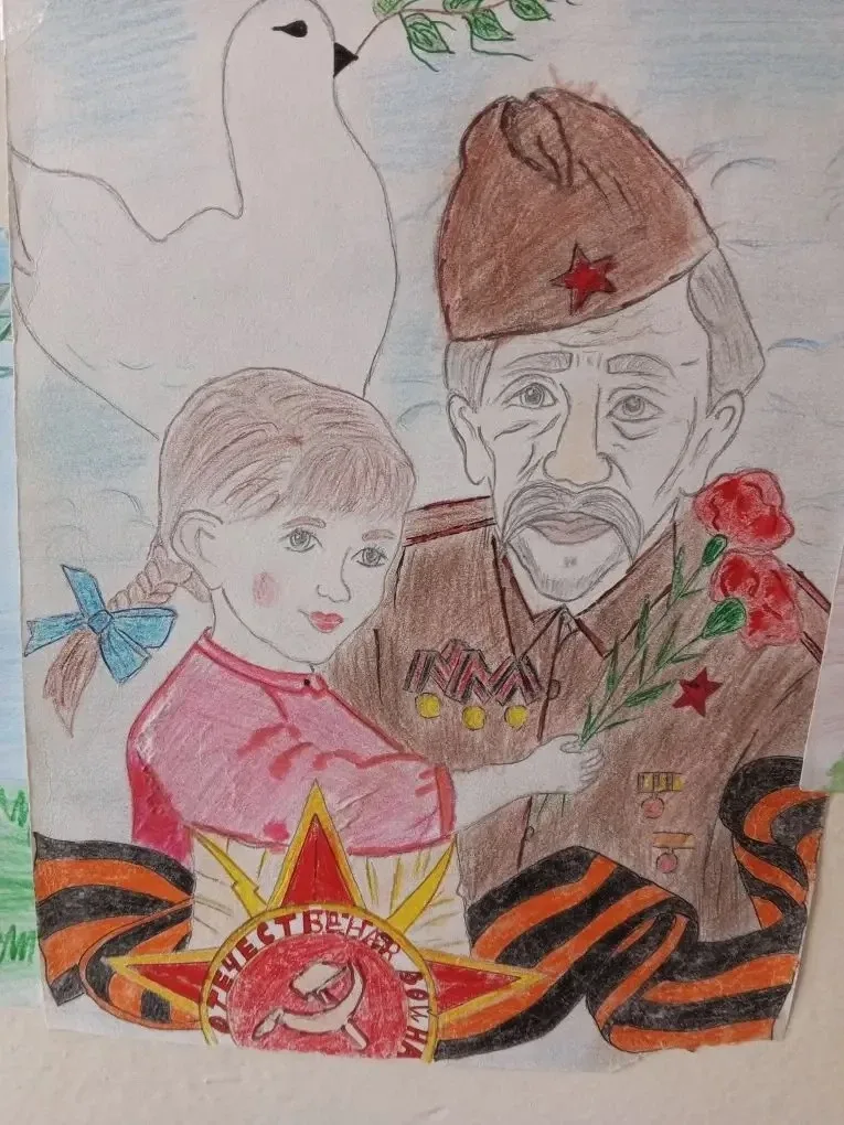 🎨 Конкурс рисунков в МКОУ СОШ №11: «Память, воплощённая в красках» В нашей школе прошёл творческий к