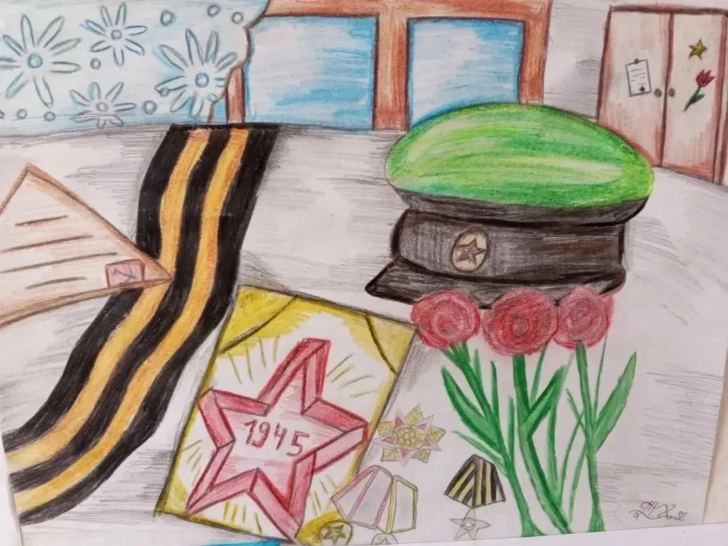 🎨 Конкурс рисунков в МКОУ СОШ №11: «Память, воплощённая в красках» В нашей школе прошёл творческий к