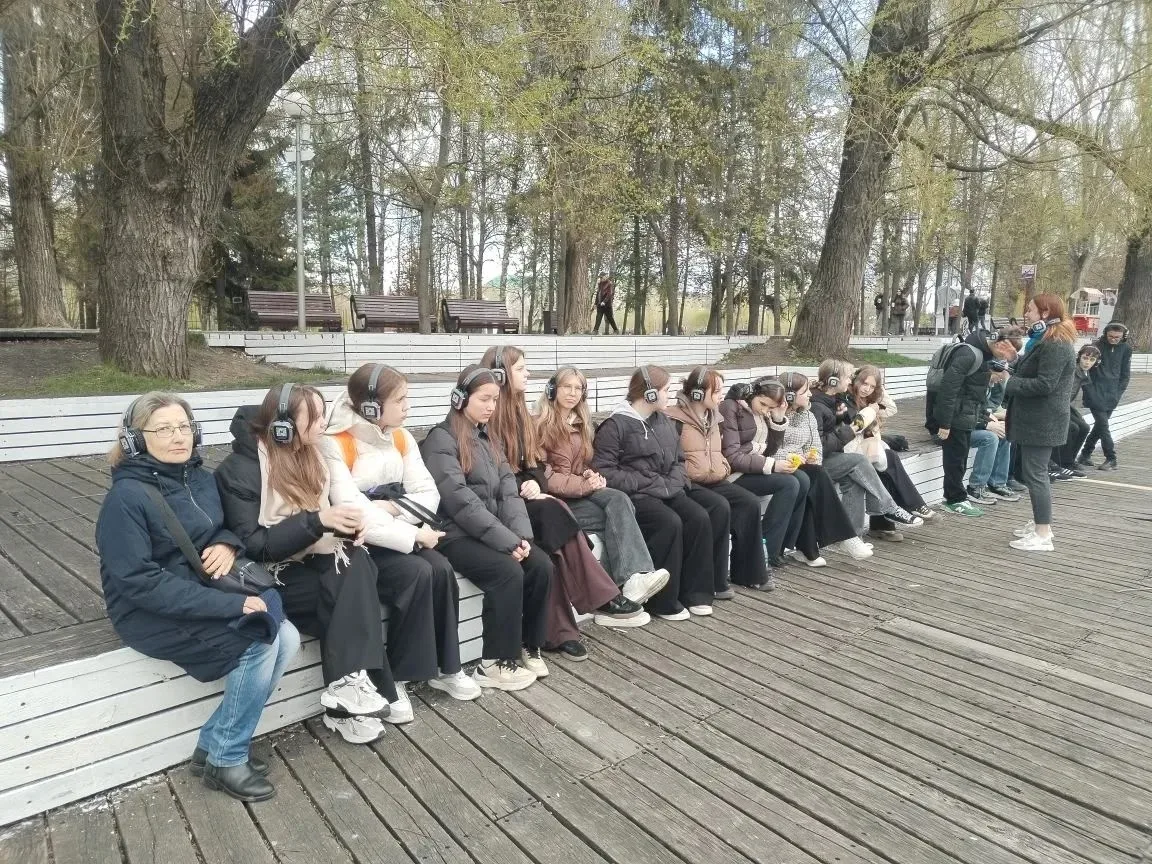 В предверии Дня Победы 7А класс вместе с классным руководителем Скопец Натальей Ильиничной побывал н
