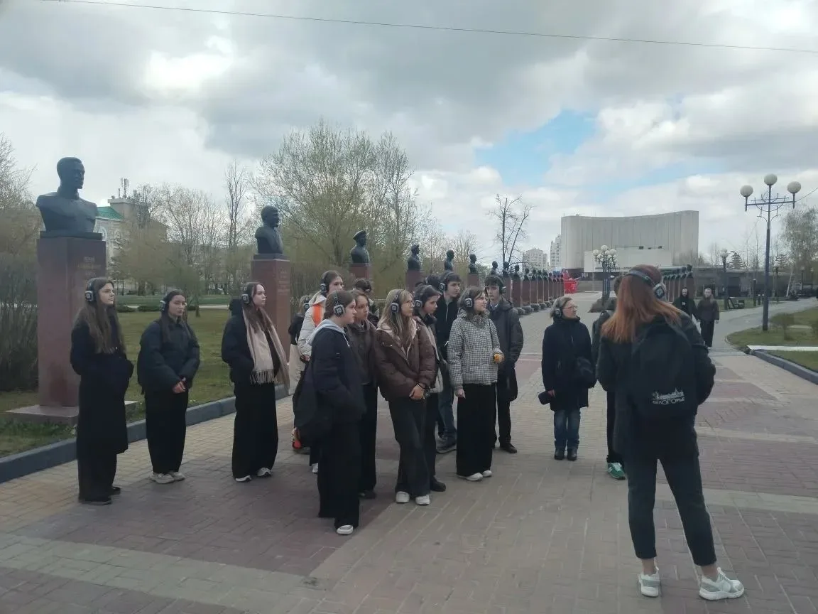 В предверии Дня Победы 7А класс вместе с классным руководителем Скопец Натальей Ильиничной побывал н