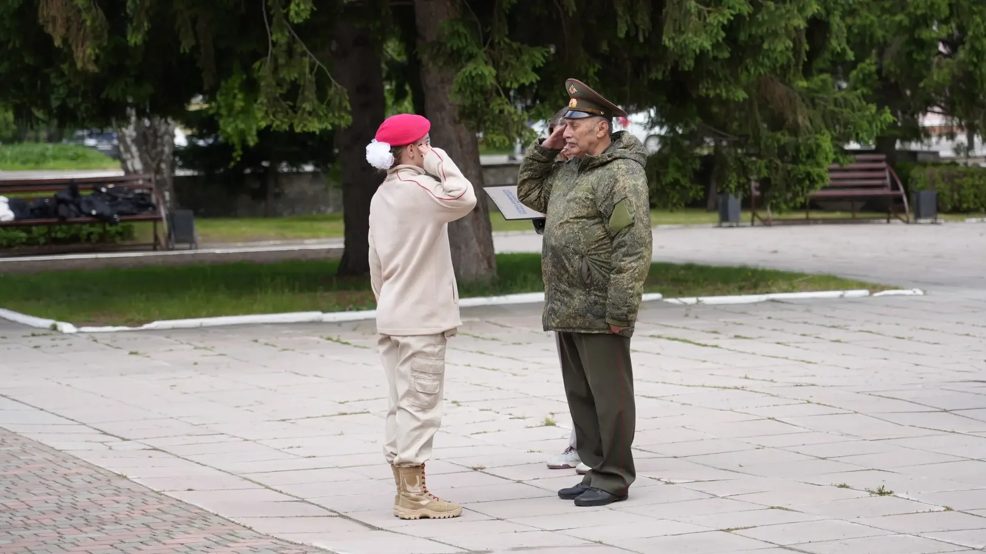 📣В Бийске определили сильнейших юнармейцев на региональном слёте «Пост №1»  ⭐Сегодня на Мемориале во