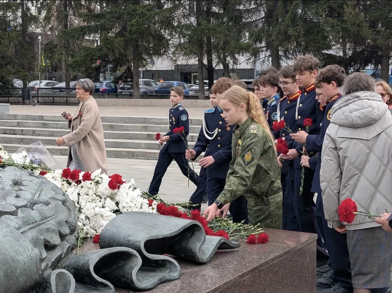 🇷🇺Чтим память🇷🇺  В преддверии Дня Победы нашим кадетам выпала возможность посетила музей специальной
