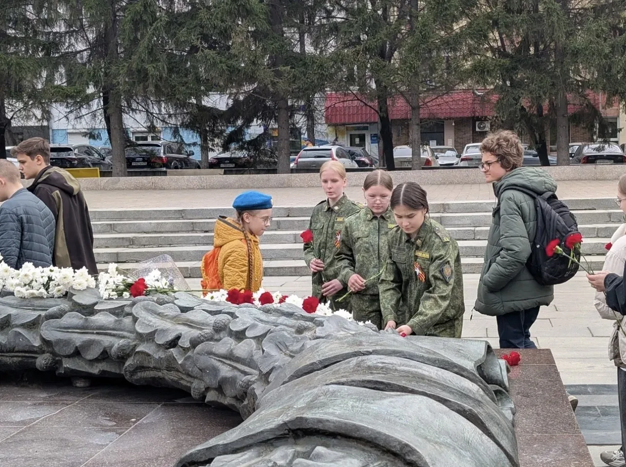 🇷🇺Чтим память🇷🇺  В преддверии Дня Победы нашим кадетам выпала возможность посетила музей специальной