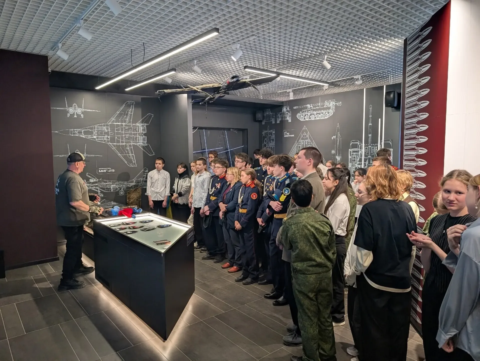 🇷🇺Чтим память🇷🇺  В преддверии Дня Победы нашим кадетам выпала возможность посетила музей специальной