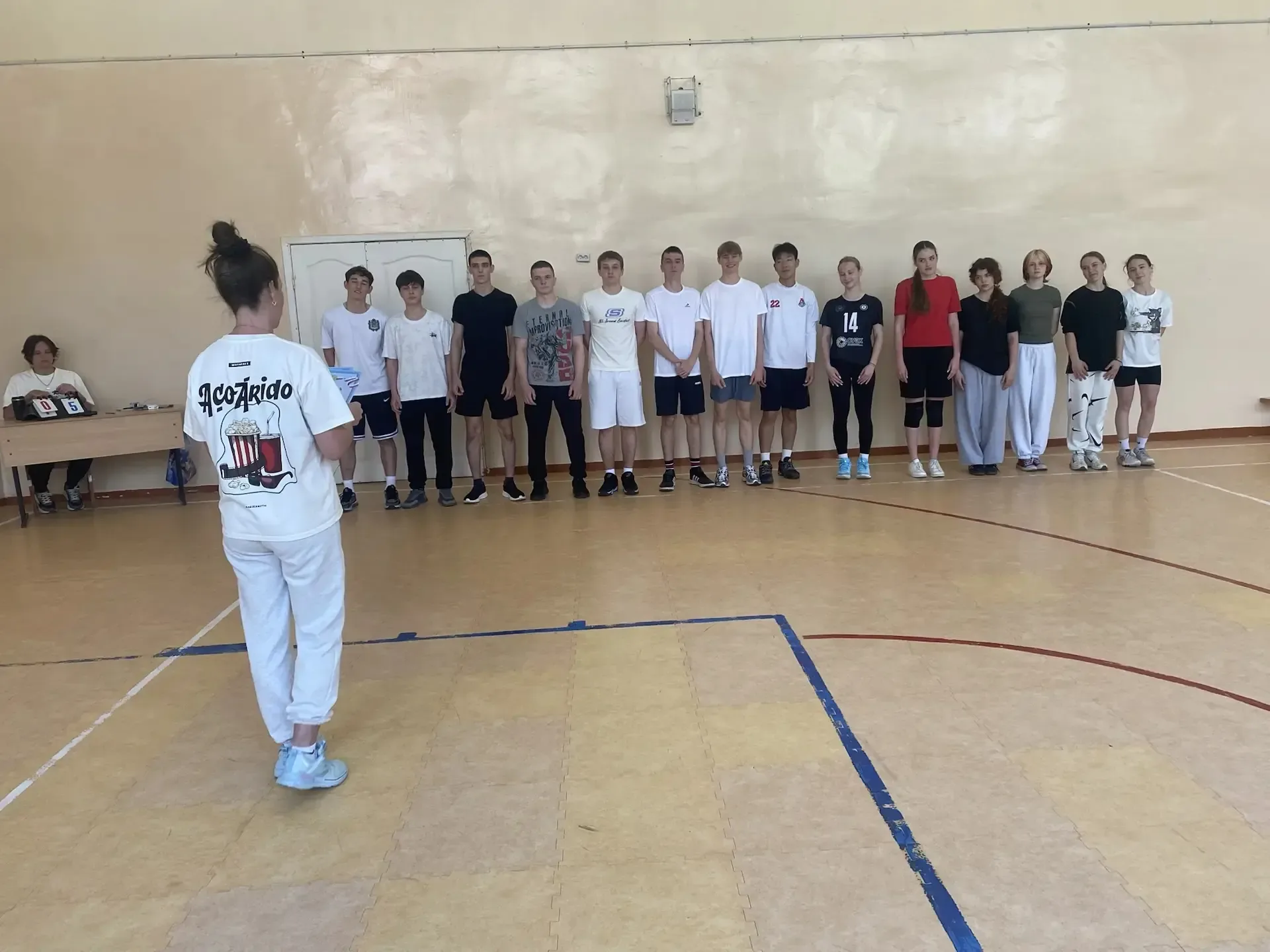 🔥Жаркая битва на баскетбольной площадке!  Сегодня в нашем спортивном зале царила настоящая жара! Про
