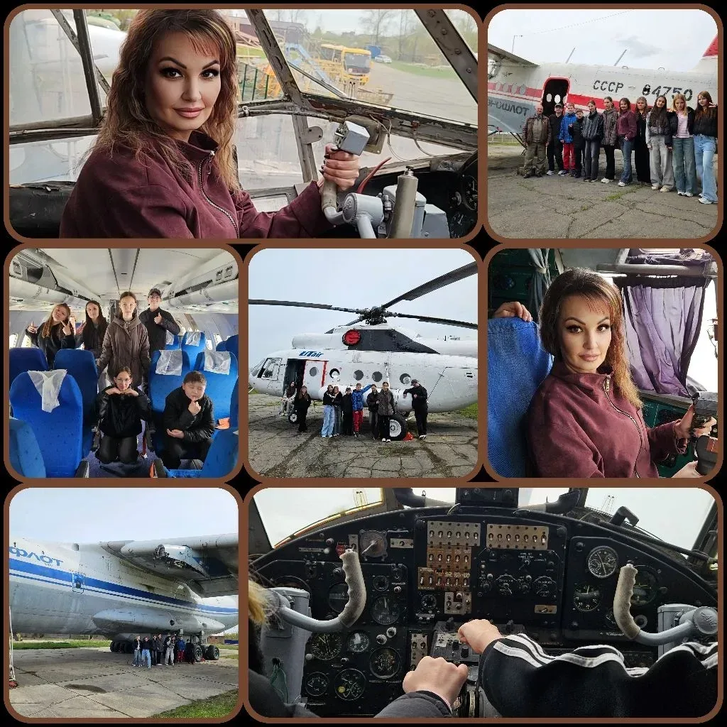 Ученики 6А класса посетили авиадром города Иркутск!   #МБОУСОШ40 #профориентирСОШ40