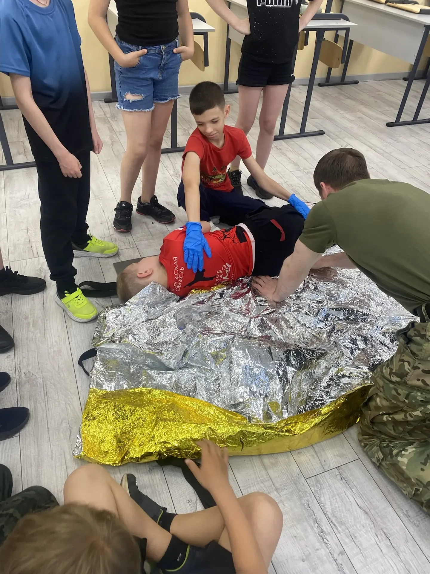 ❤️ Маленькие герои учатся спасать жизни!  Наши самые юные участники команды вовсю готовятся к регион