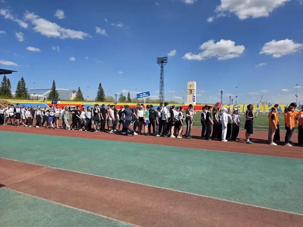 🏆ПОБЕДА🌟 🔥 Ура! Наша школьная команда выступила в 93‑й городской эстафете на призы «Магнитогорского 